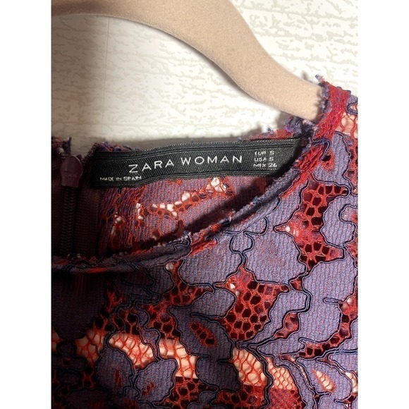 Zara women's lace blouse size small - Picture 4 of 6